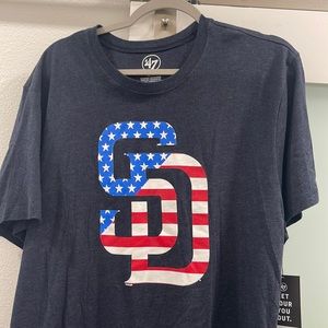San Diego Padres 47 brand 4th of July edition T shirt XL